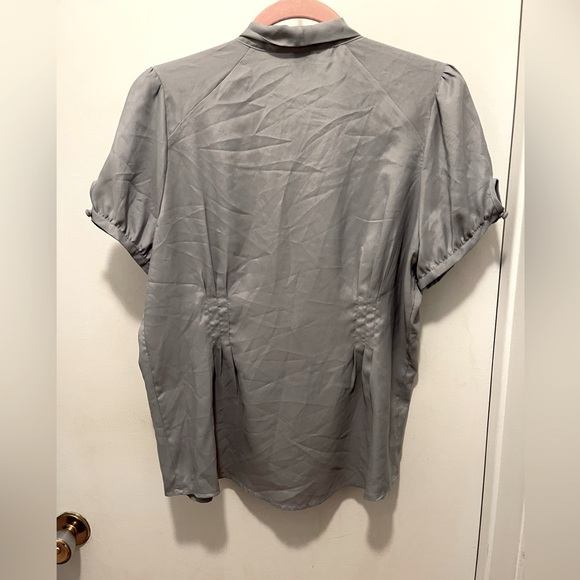 Grey blouse. Vertigo Paris blouse. XL - Picture 8 of 8